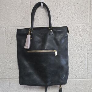 Sseko Convertible Tote,  Black Color